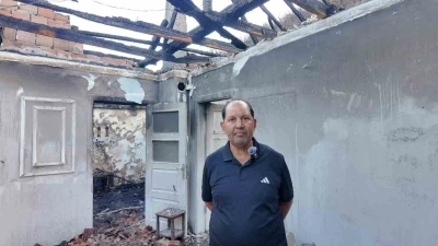 Yangın mağduru vatandaşa yardım eli: &quot;Aklıma gelen başıma geldi&quot;

