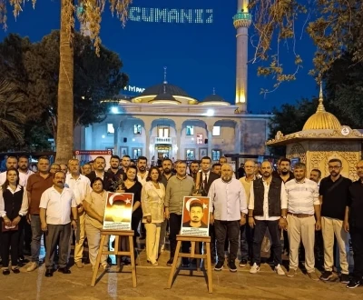 Yangın şehitleri için anma programı düzenlendi
