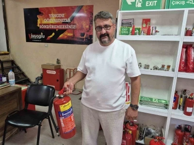Yangın s&ouml;nd&uuml;rme cihazlarına d&uuml;zenli bakım ve eğitim &ouml;nemli
