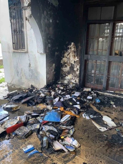 Yangında kundaklama ş&uuml;phesi
