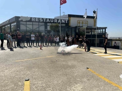 Yangınlara karşı eğitim
