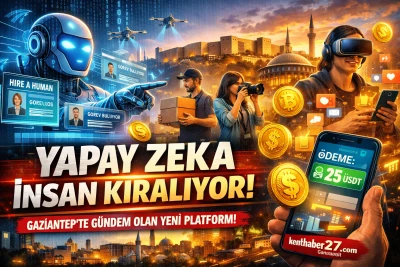 Yapay Zeka İnsan Kiralıyor! Gaziantep&rsquo;te G&uuml;ndem Olan Platform Merak Uyandırdı