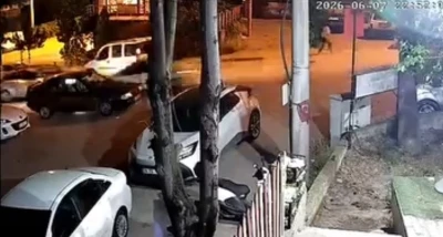 Yaralamalı zincirleme kazanın g&ouml;r&uuml;nt&uuml;leri ortaya &ccedil;ıktı
