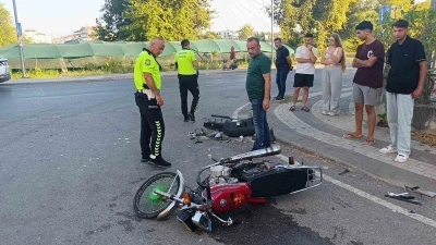 Yaralandığı kazada olay yerini terk etti sebebi sonradan anlaşıldı
