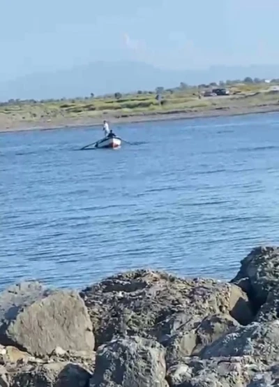 Yasağı dinlemeyip Kızılırmak&rsquo;ta ağ serdiler
