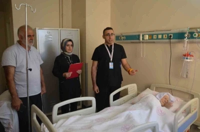 Yaşlı hasta 15 dakikalık müdahale ile sağlığına kavuştu
