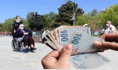 Yaşlı ve Engelli Aylıkları Hesaplara Yatırıldı