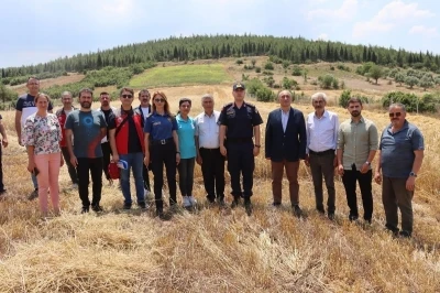 Yatağan&rsquo;da hasat şenliğine yoğun katılım
