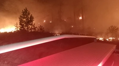 Yatağan’da orman yangını
