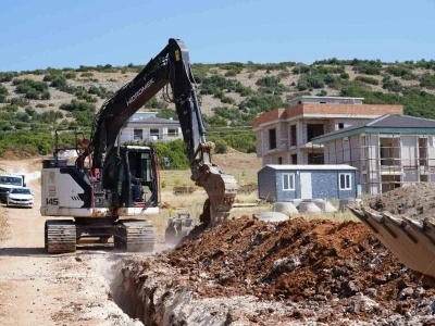 Yatağan&rsquo;da yeni yerleşim birimine kanalizasyon hizmeti
