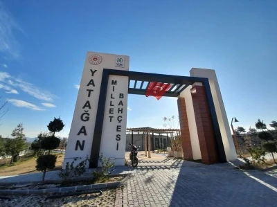Yatağan Millet Bah&ccedil;esi yakında hizmete a&ccedil;ılıyor
