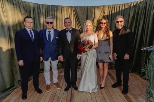 Yavuz Bing&ouml;l ile Nilşah Ağaoğlu sade bir t&ouml;renle d&uuml;nyaevine girdi
