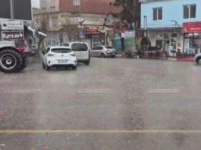 Yavuzeli il&ccedil;esinde yağış etkili oldu

