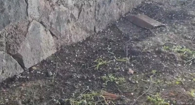 Yavuzeli&rsquo;nde nohut b&uuml;y&uuml;kl&uuml;ğ&uuml;nde dolu yağdı
