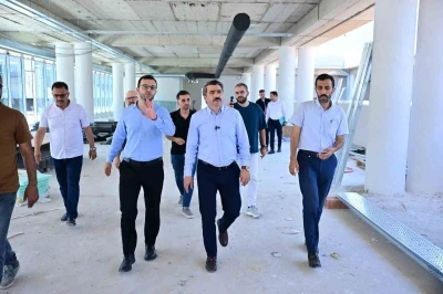 Yavuzselim pazaryeri&rsquo;nde &ccedil;alışmalar devam ediyor
