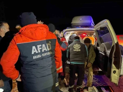 Yaylada mahsur kalan yaşlı çifte gece görüşlü dron takibi: Saatler sonra bulundular
