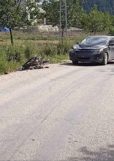 Yayladağı&rsquo;nda trafik kazası: 2 yaralı
