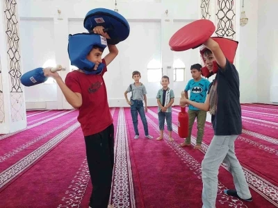 Yaz Kur’an kursu, renkli etkinliklerle sona erdi
