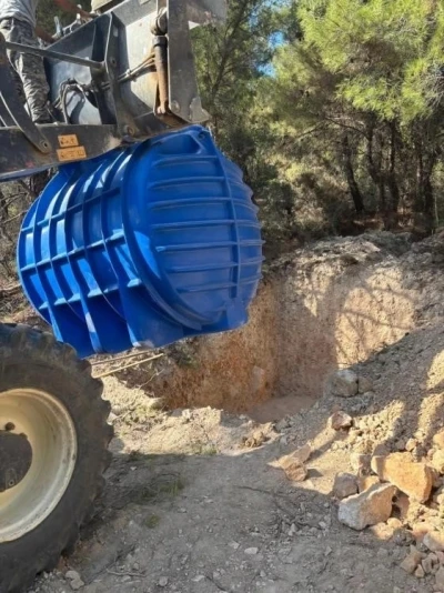 Yeni su deposu ve tank hizmete alındı
