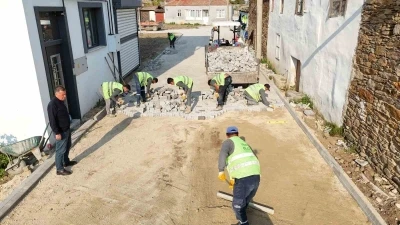 Yenipazar Belediyesi &ccedil;alışmalarını s&uuml;rd&uuml;r&uuml;yor
