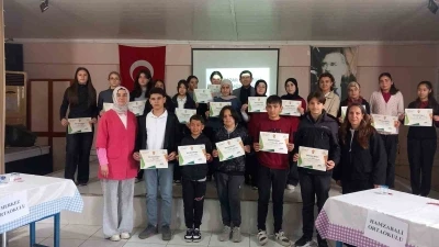 Yenipazar&rsquo;da Ortaokullar Arası İklim M&uuml;nazarası d&uuml;zenlendi
