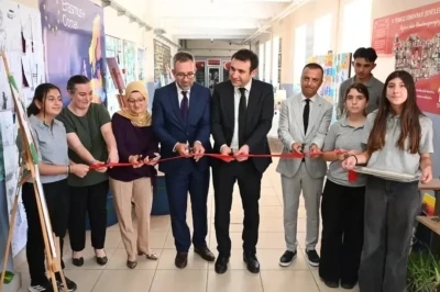 Yenipazar&rsquo;da yıl sonu sergisi a&ccedil;ıldı
