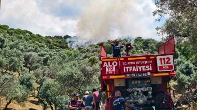 Yenipazar&rsquo;daki makilik yangını kontrol altına alındı
