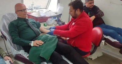 Yenipazar İl&ccedil;e Milli Eğitim&rsquo;den kan bağışına destek
