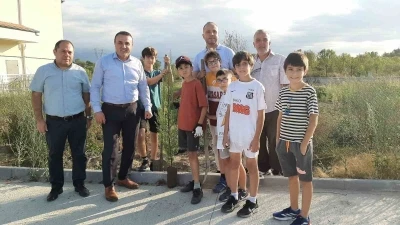 Yeşeren umutlar yılı için fidanlar toprakla buluşmaya başladı
