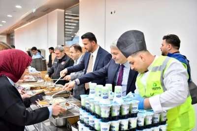 Yeşilyurt Belediyesi&rsquo;nden İn&ouml;n&uuml; &Uuml;niversitesi Yaşam Merkezi&rsquo;nde g&ouml;n&uuml;l sofrası
