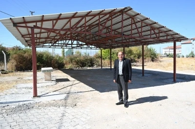 Yeşilyurt’ta mezarlık düzenleme çalışması tamamlandı
