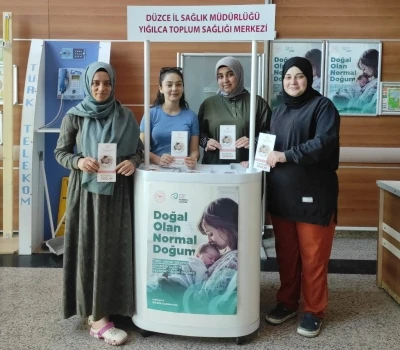 Yığılca’da doğal olan normal doğum eğitimi
