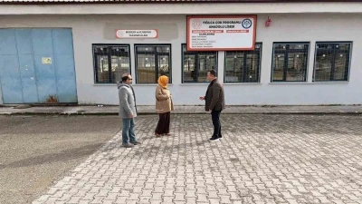 Yığılca&rsquo;da okulun fiziki şartları g&uuml;&ccedil;lendiriliyor
