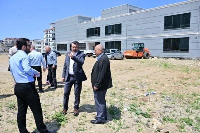 Yiğitler Mahallesi&rsquo;nde yapımı s&uuml;ren Makbule-Tevfik Yıldırım Engelsiz Yaşam Merkezi&rsquo;nde &ccedil;alışmalar y&uuml;zde 92 oranında tamamlandı
