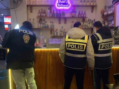 Yılbaşı &ouml;ncesi, Bursa polisinden eş zamanlı sahte alkol denetimi
