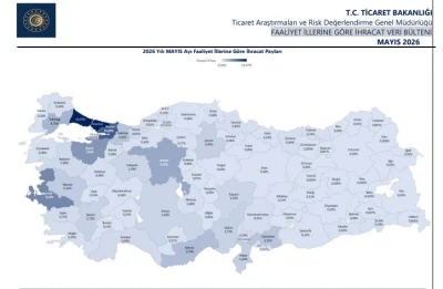 Yılın ilk 5 ayında 21 ilde 1 milyar doların &uuml;zerinde ihracat ger&ccedil;ekleşti
