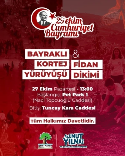 Yılmaz’dan bayraklı kortej yürüyüşüne davet
