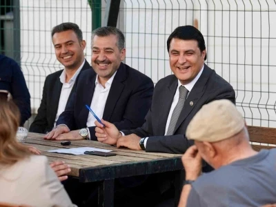 Yılmaz’dan Mücahitler Mahallesi’ne ziyaret
