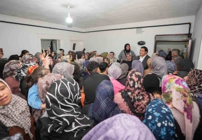 Yılmaz, Şirinevler&rsquo;de kadınlarla bir araya geldi
