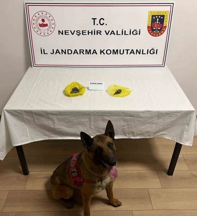 Yol kontrol&uuml;nde uyuşturucu yakalandı
