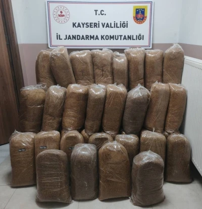 Yolcu otob&uuml;s&uuml;nde 510 kilo ka&ccedil;ak t&uuml;t&uuml;n bulundu
