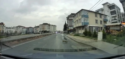 Yoldan ge&ccedil;erken arabanın altında kalan kedi koşarak ka&ccedil;tı: O anlar ara&ccedil; kamerasına saniye saniye yansıdı

