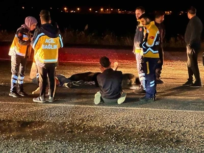 Yolun karşısına ge&ccedil;erken otomobilin &ccedil;arptığı yaşlı adam hayatını kaybetti
