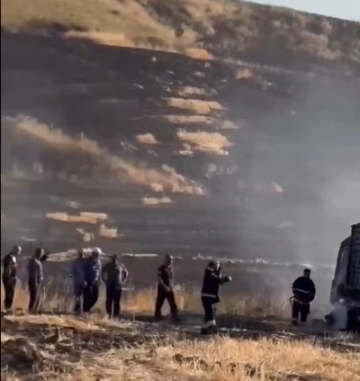 Yozgat&rsquo;ta 150 d&ouml;n&uuml;m tarım arazisi yandı
