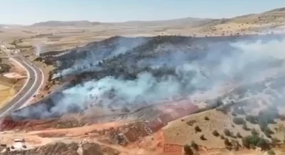 Yozgat’ta 70 dönüm arazi küle döndü
