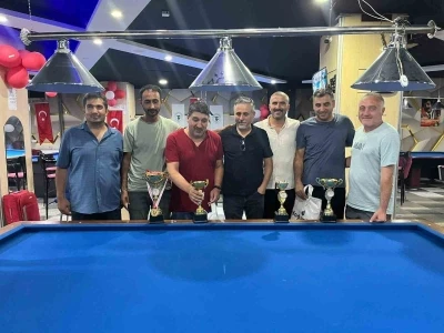 Yozgat’ta bilardo turnuvası büyük ilgi gördü
