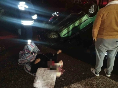 Yozgat&rsquo;ta meydana gelen kazada 2 kişi yaralandı
