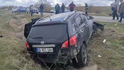 Yozgat&rsquo;ta trafik kazası: 3 yaralı
