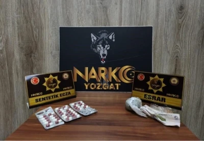 Yozgat&rsquo;ta uyuşturucu madde yakalandı
