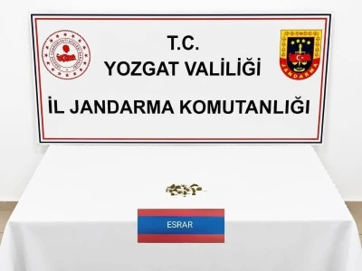 Yozgat&rsquo;ta uyuşturucu operasyonunda 1 g&ouml;zaltı
